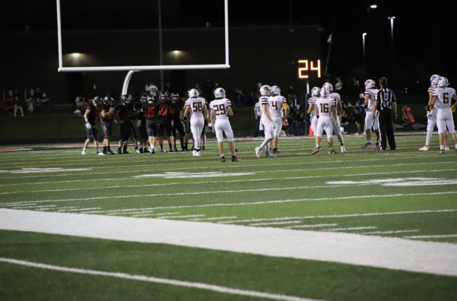 North Polk faces off against Nevada on the Comet homecoming night, Sept. 25.