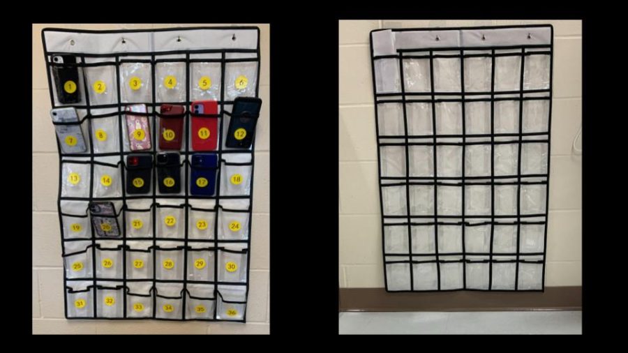 Some teachers use number systems to hold students accountable for putting their phones away while others leave it up to the individual person. 