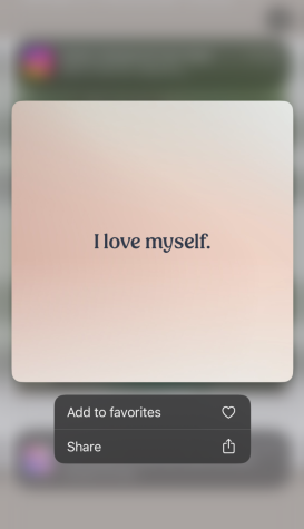 Affirmations I have set up on my phone that provide motivation, The app is called “I am.”
