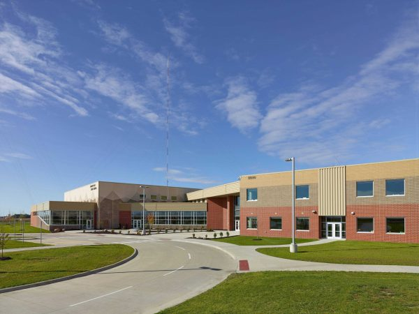 North Polk High School provided by the Graphite Construction Group website. 