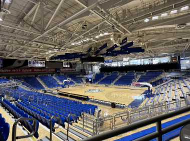 Drake Stadium, home of the Bulldog’s basketball teams.