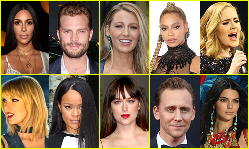 Photo compilation made by Just Jared.